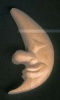 Lune découpée sculptée non cirée
