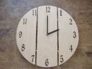 Horloge design en bois 'Rustique'