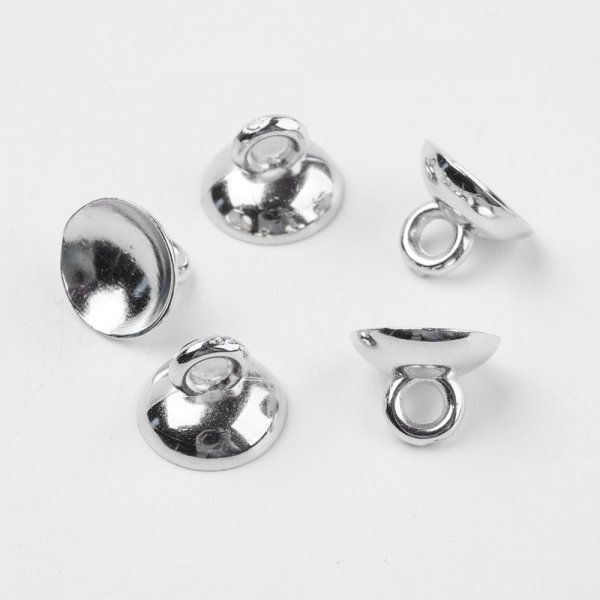 10 Coupelles pour Boules en verre ronde N&deg;03.