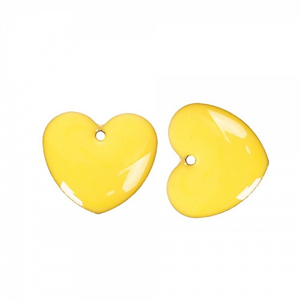 10 sequins argent&eacute; &eacute;maill&eacute;s double face c&oelig;ur N&deg;04