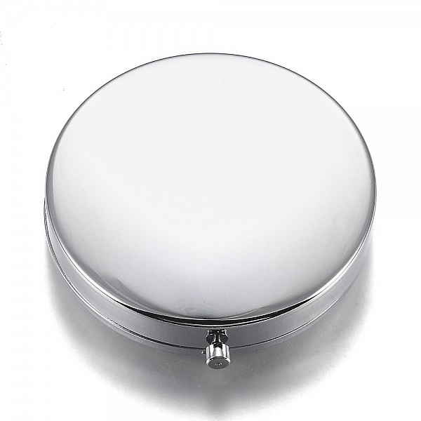 1 boite &agrave; pilule &agrave; personnaliser Argent N&deg;02