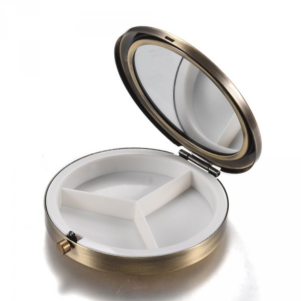 1 boite &agrave; pilule &agrave; personnaliser Bronze N&deg;02