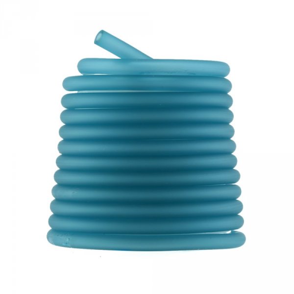 1 m&egrave;tre cordon Pvc Creux 3 mm Turquoise