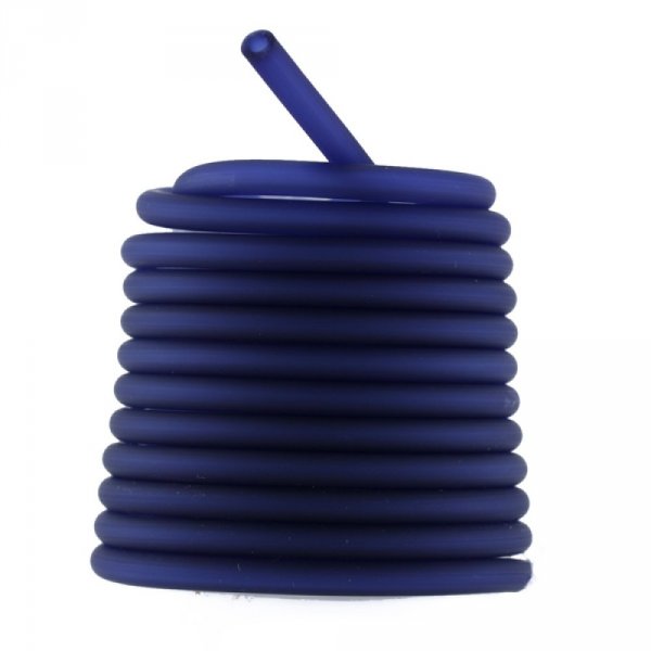 1 m&egrave;tre cordon Pvc Creux 5 mm Bleu Montana