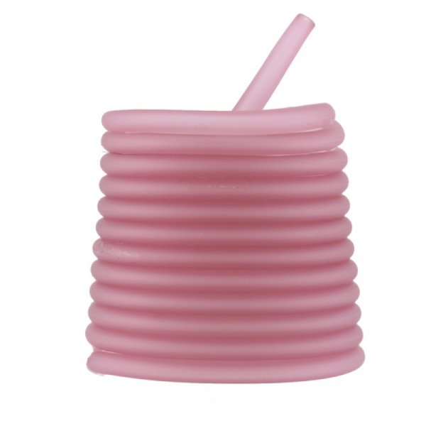 1 m&egrave;tre cordon Pvc Creux 5 mm Prune