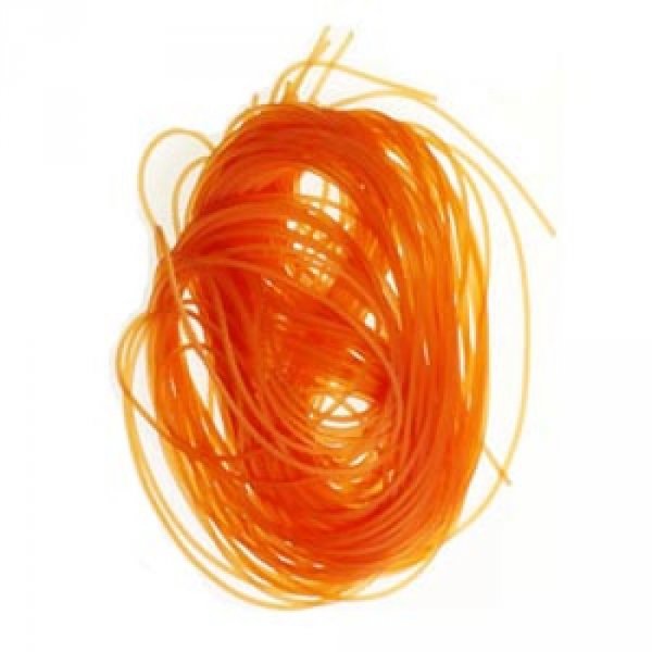 1 m&egrave;tre de fil PVC de 1.5 mm Orange.