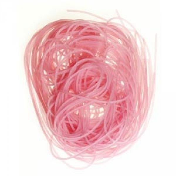 1 m&egrave;tre de fil PVC de 1.5 mm Rose.