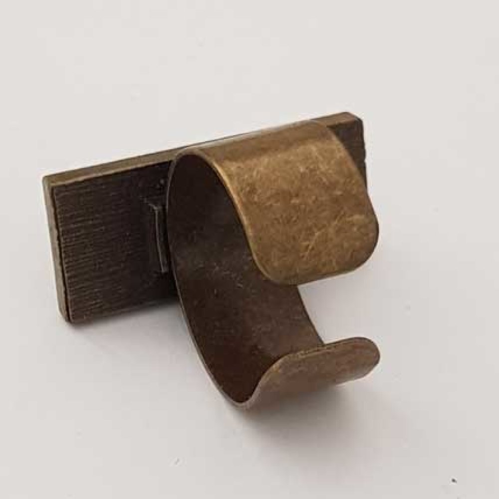 1 support bague rectangle de 25.8 x 10.7 mm Bronze N°01