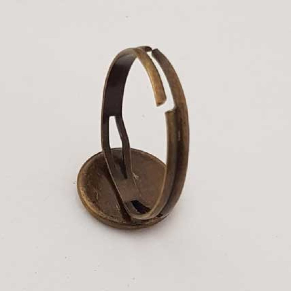 1 support bague réglable de 10 mm Bronze N°20