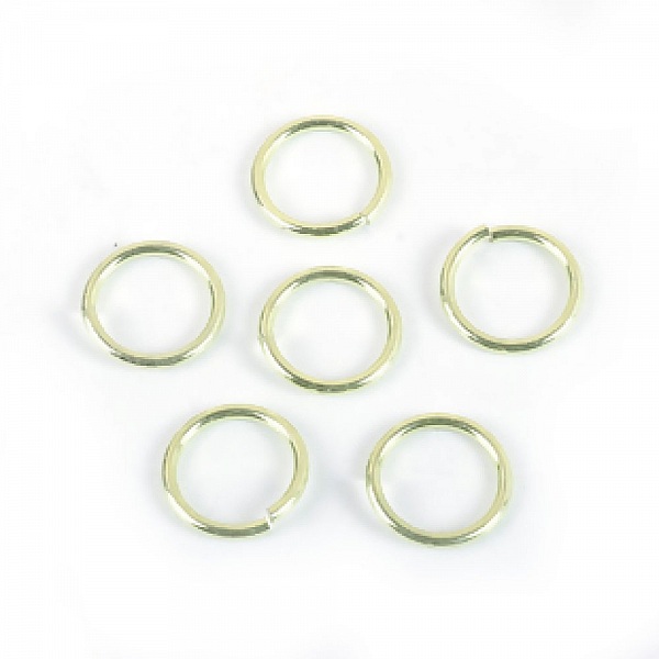 20 Anneaux de jonction ouvert 05 mm Dor&eacute; Ros&eacute;