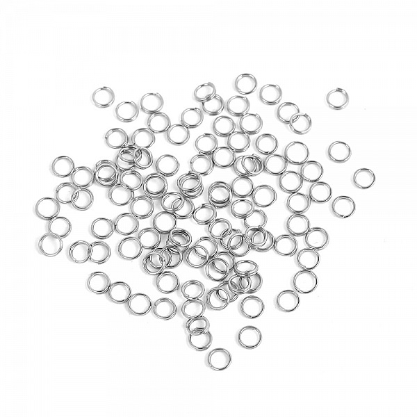 20 Anneaux de jonction double 05 mm Inoxydable