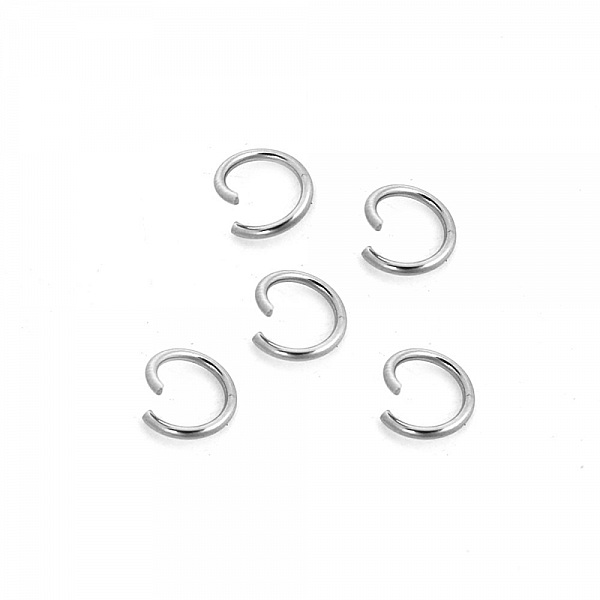 20 Anneaux de jonction ouvert 08 mm Inoxydable