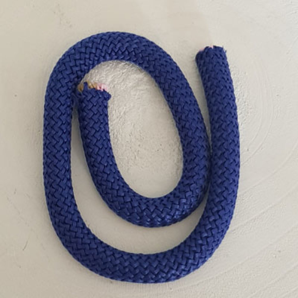 40 cm corde escalade ronde 10 mm Bleu