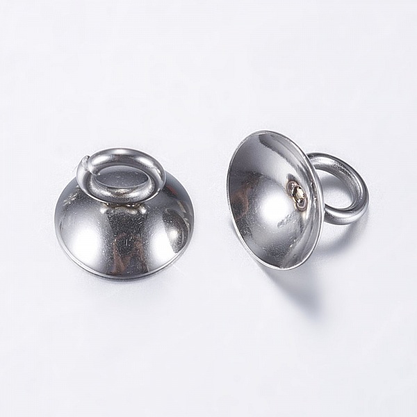 5 Coupelles pour Boules en verre ronde N&deg;02.