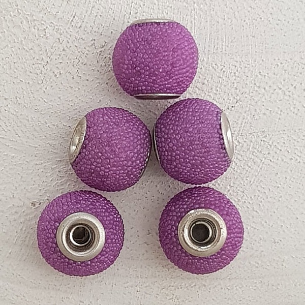 5 Perles Rondes 14/12 mm N&deg;02