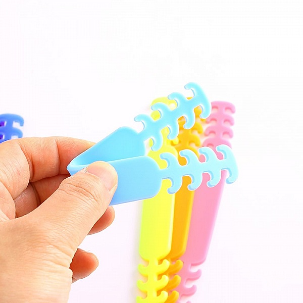 Attache elastique 5 Protecteurs d'oreilles r&eacute;glable pour masque Violet