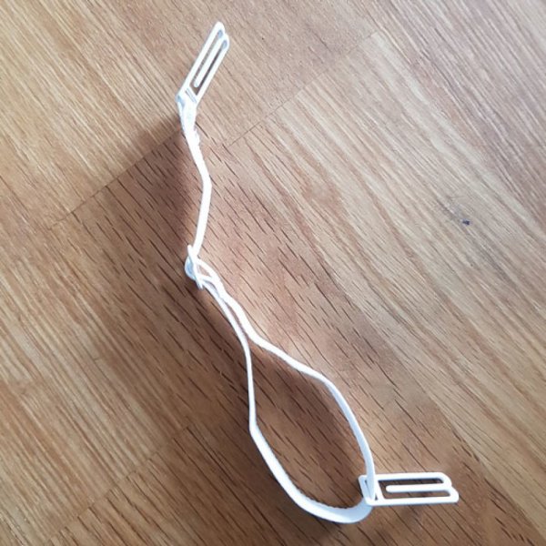 Attache elastique Extension de masque r&eacute;glable crochet d'oreille Fushia rallonge masque