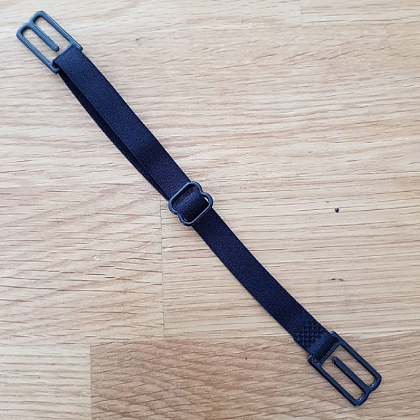 Attache elastique Extension de masque r&eacute;glable crochet d'oreille Noir rallonge masque