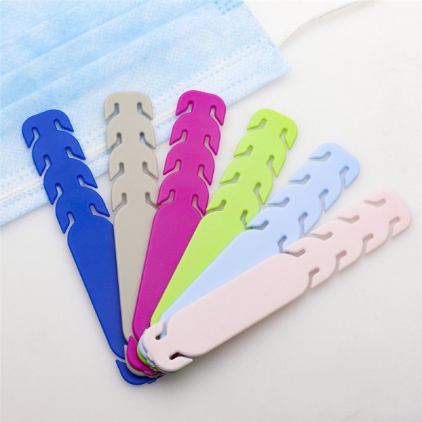 Attache elastique Protecteur d'oreille r&eacute;glable pour masque N&deg;02 Vert