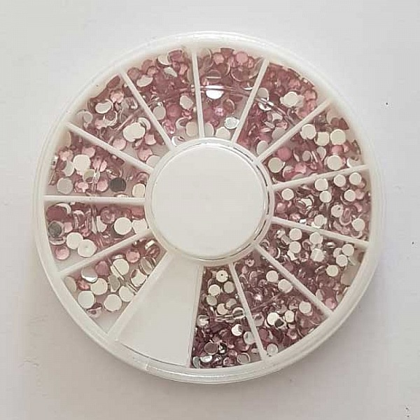 Boite De Strass N&deg;01 Rond Ongles Nail Art