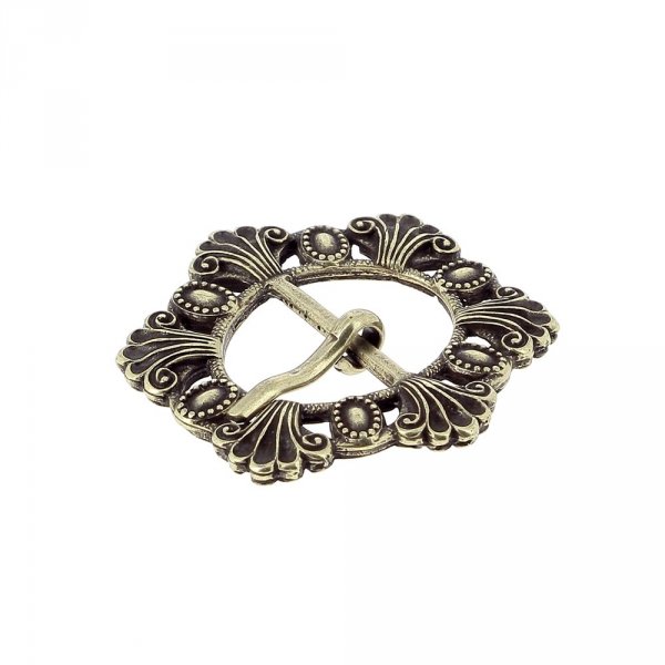 Boucle de ceinture Vieux Laiton en Zamac N&deg;05