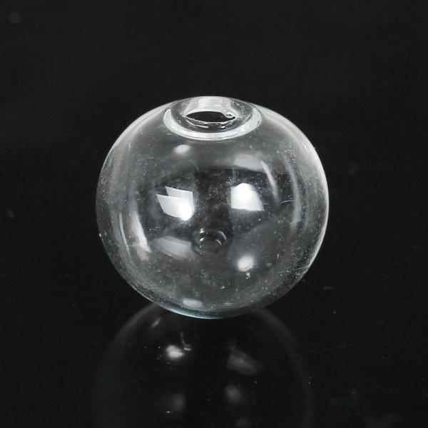 Boules en verre ronde de 10mm 20 pi&egrave;ces &agrave; remplir