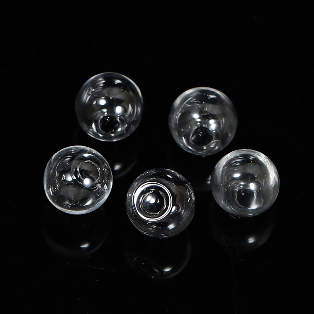 Boules en verre ronde de 12mm 20 pièces à remplir