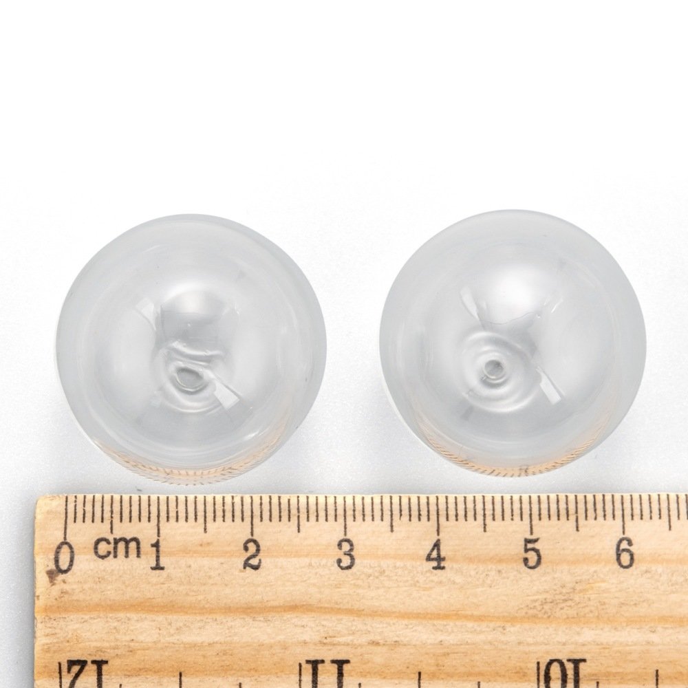 Boules en verre ronde de 28mm 10 pièces