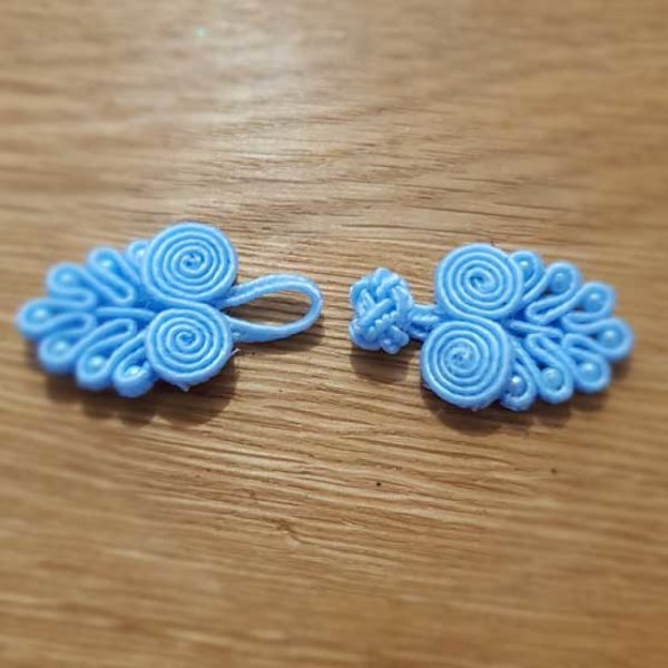 Bouton passementerie brandebourg style chinois N&deg;04