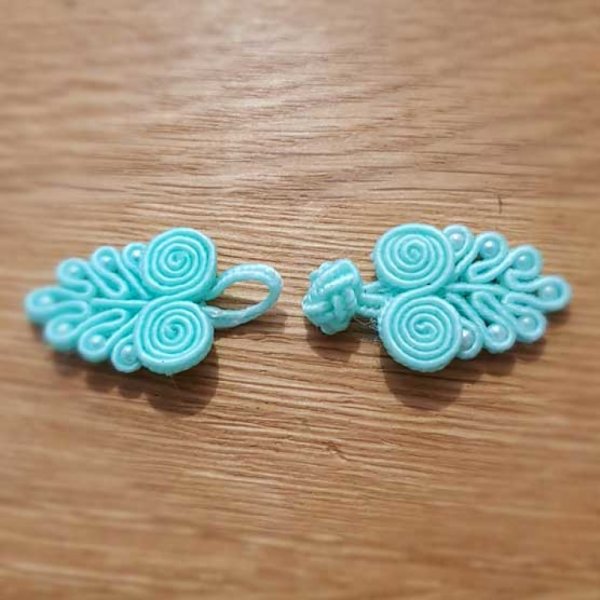 Bouton passementerie brandebourg style chinois N&deg;05