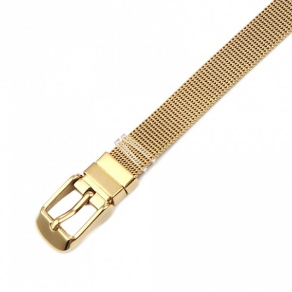 Bracelet Acier Inoxydable 10 mm Doré