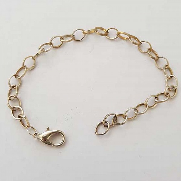 Bracelet Chaine Argent de 20 cm N&deg;06