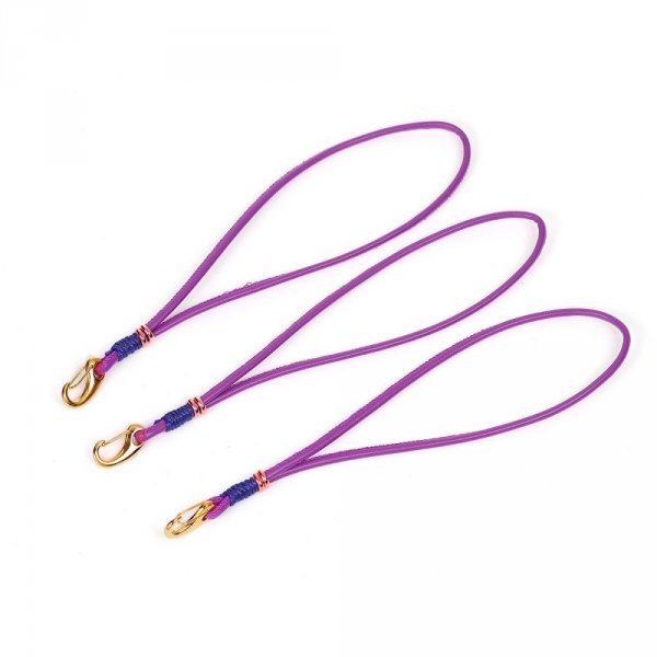 Bracelet Europ&eacute;en Double Uni Violet