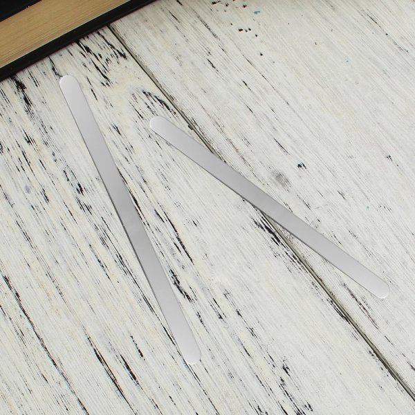 Bracelet Manchette Jonc 10 mm en Acier Inoxydable N&deg;05 &agrave; plier