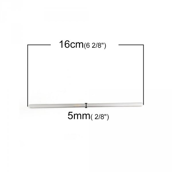 Bracelet Manchette Jonc 5 mm en Acier Inoxydable N&deg;06 &agrave; plier