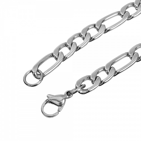 Bracelet N&deg;02 en 304 acier inoxydable de 21 cm