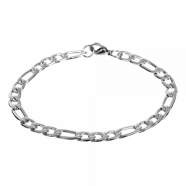 Bracelet N&deg;02 en 304 acier inoxydable de 21 cm