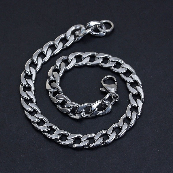 Bracelet N&deg;04 en 304 acier inoxydable de 20.5 cm