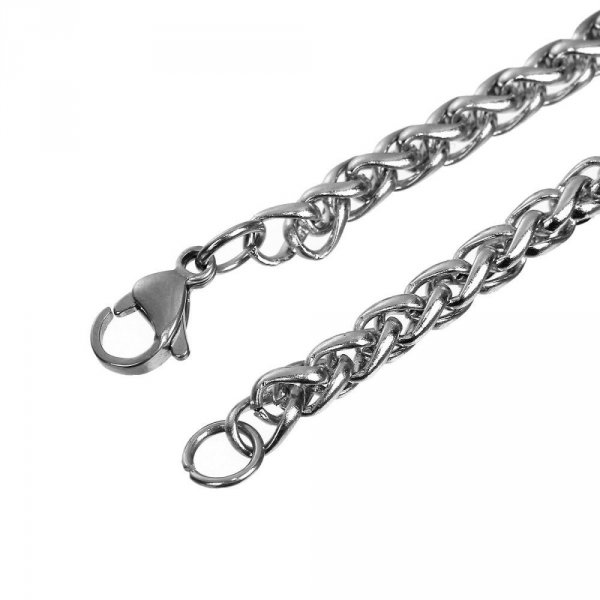 Bracelet N&deg;05 en 304 acier inoxydable de 21.5 cm