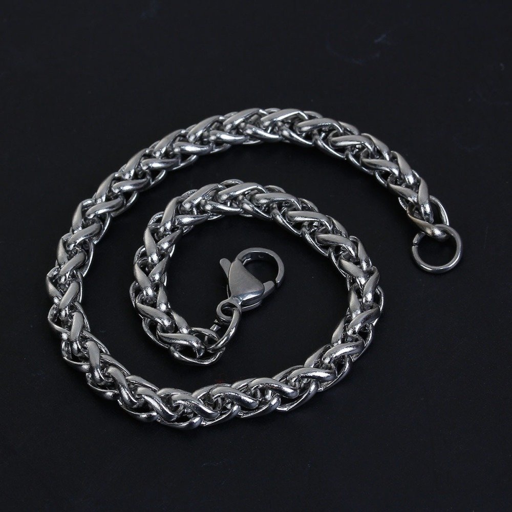 Bracelet N°05 en 304 acier inoxydable de 21.5 cm