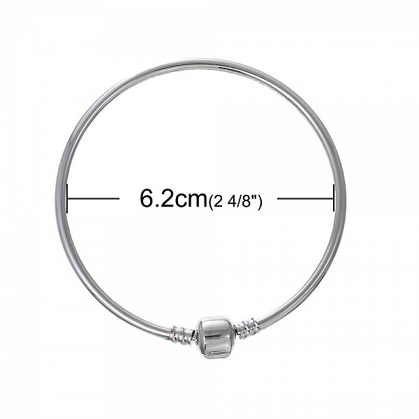 Bracelet Rigide N&deg;07 Argent 21 cm