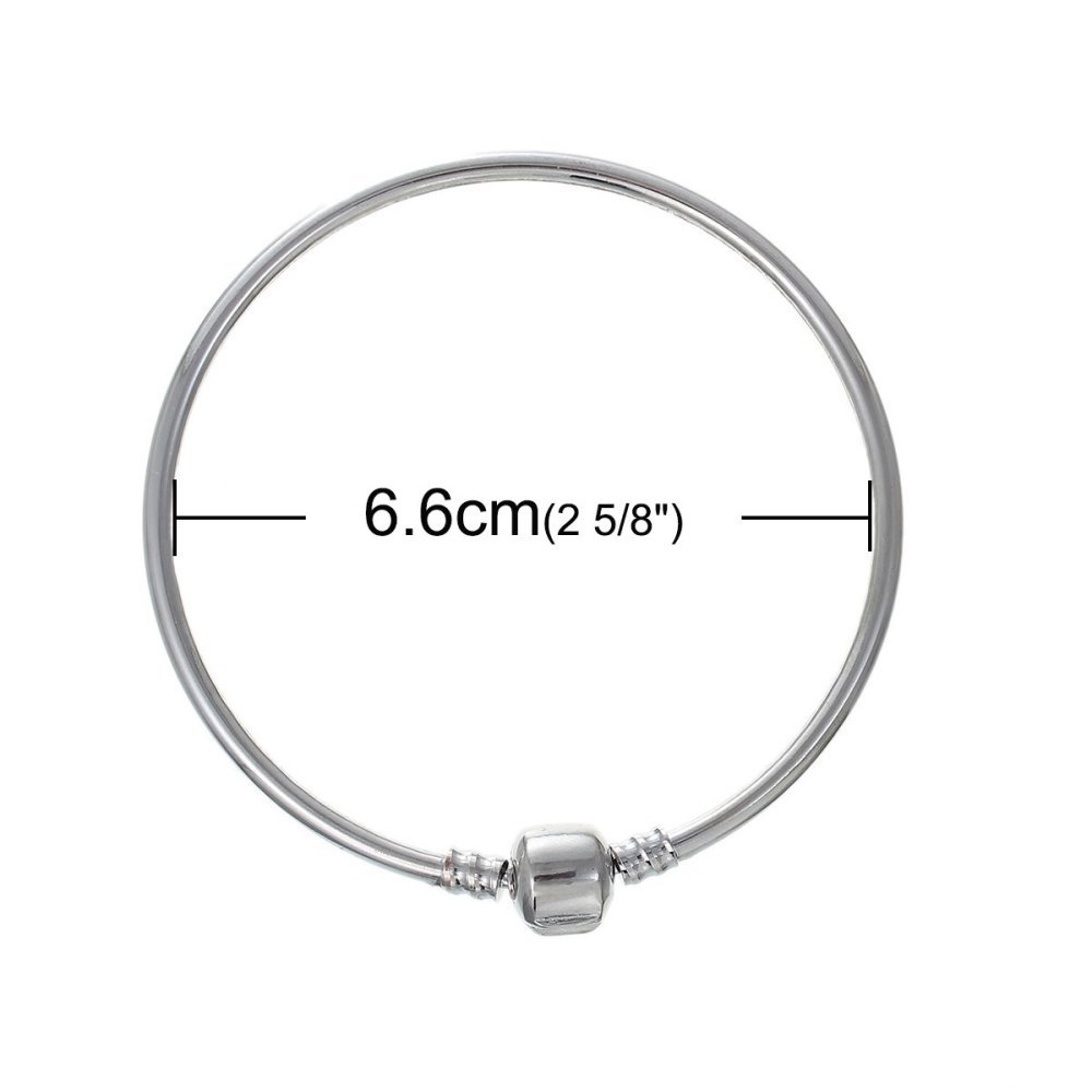 Bracelet Rigide N°07 Argent 22 cm