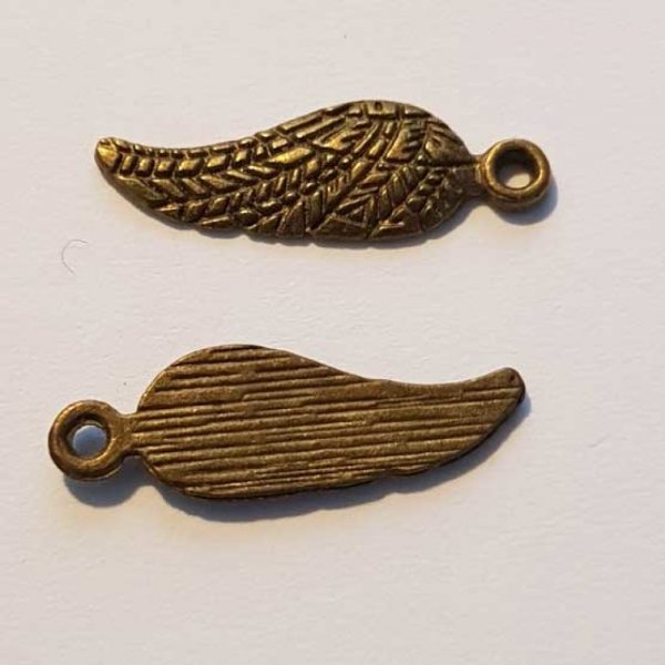 Breloque Aile N&deg;002 Bronze