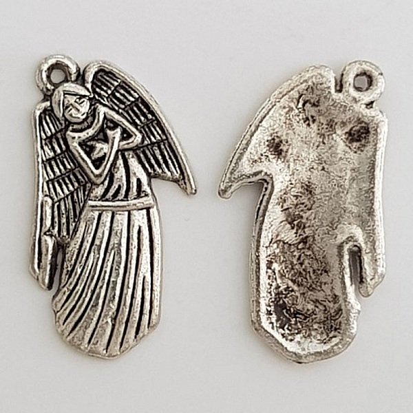 Breloque Ange N&deg;08 Argent