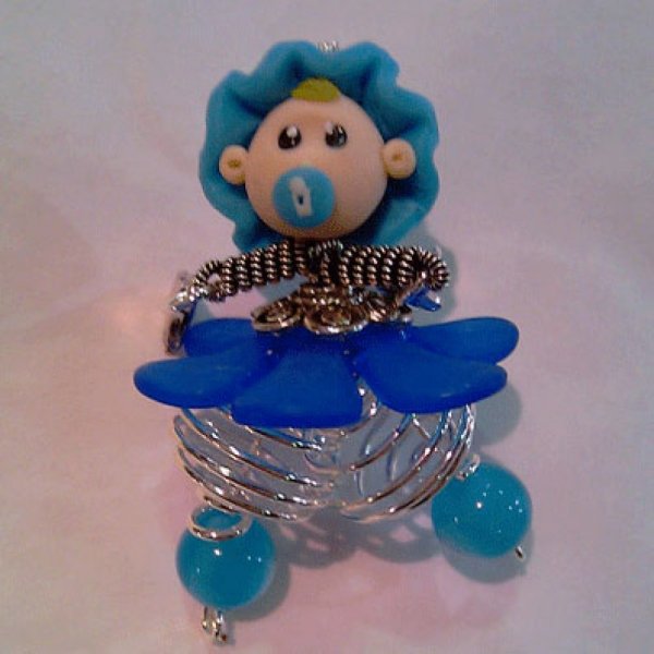 Breloque Barre 2 anneaux N&deg;04