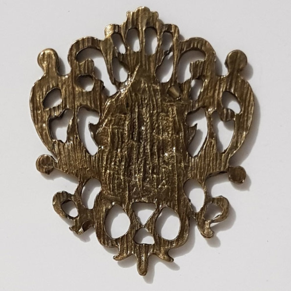 Breloque Blason Bouclier Armoiries N°03 Bronze