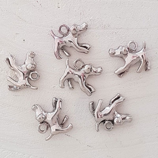 Breloque Chien N&deg;12 x 10 pi&egrave;ces