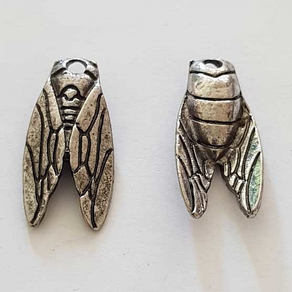 Breloque Cigale N&deg;01 Argent