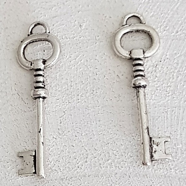 Breloque Clef N&deg;40 Argent