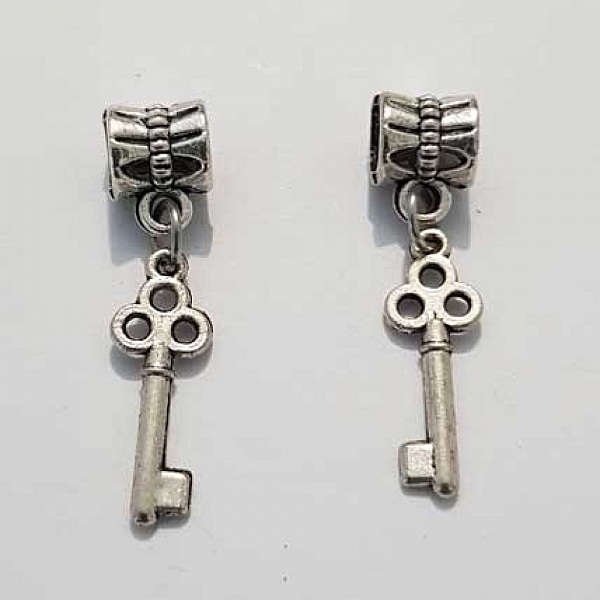 Breloque Clef N&deg;50 Argent